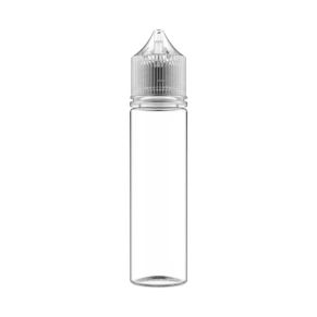 1pc 60ml Chubby Gorilla V3 PET Clear Bottle with Clear Cap
